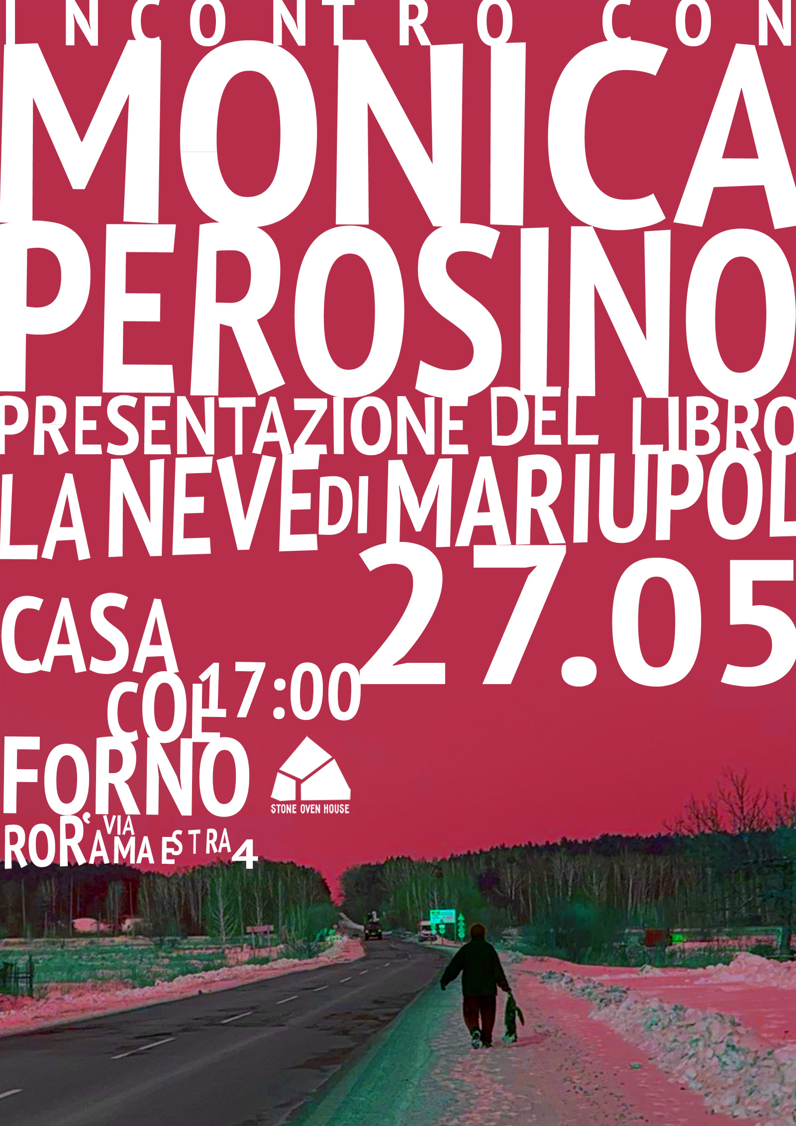 Monica Perosino. La Neve Di Mariupol. Book presentation and meeting with the author at Stone Oven House