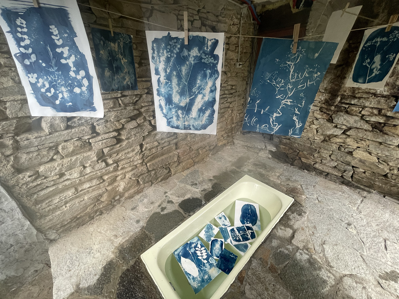 Open studio. Stone Oven House. Shamil Shaaev. ELena Horgan