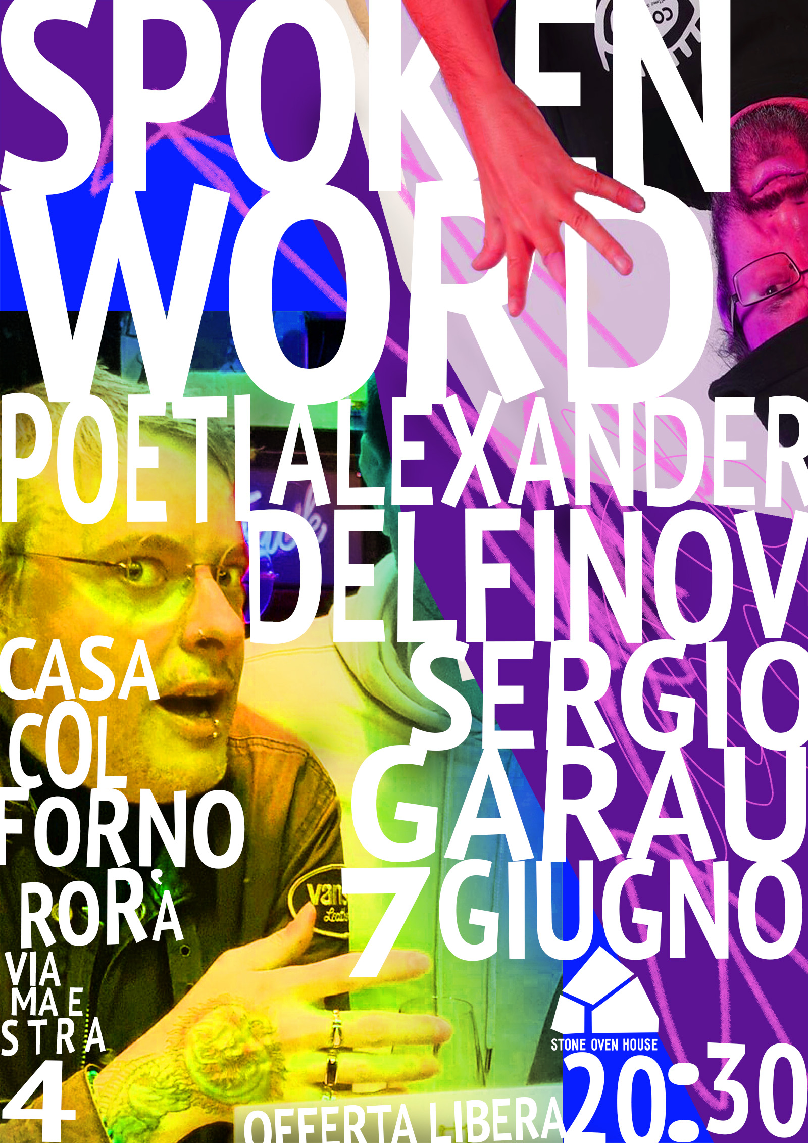 Alexander Delfinov Sergio Garau Screening of The Witness Trauma by Taya Zubova at Stone Oven House