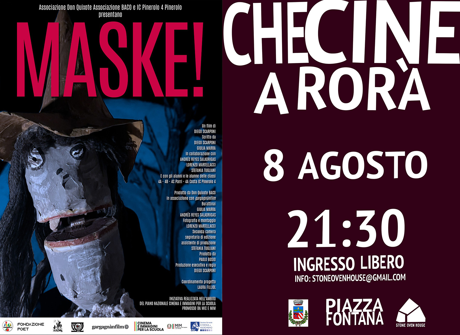 MASKE SOH Screening of The Witness Trauma by Taya Zubova at Stone Oven House