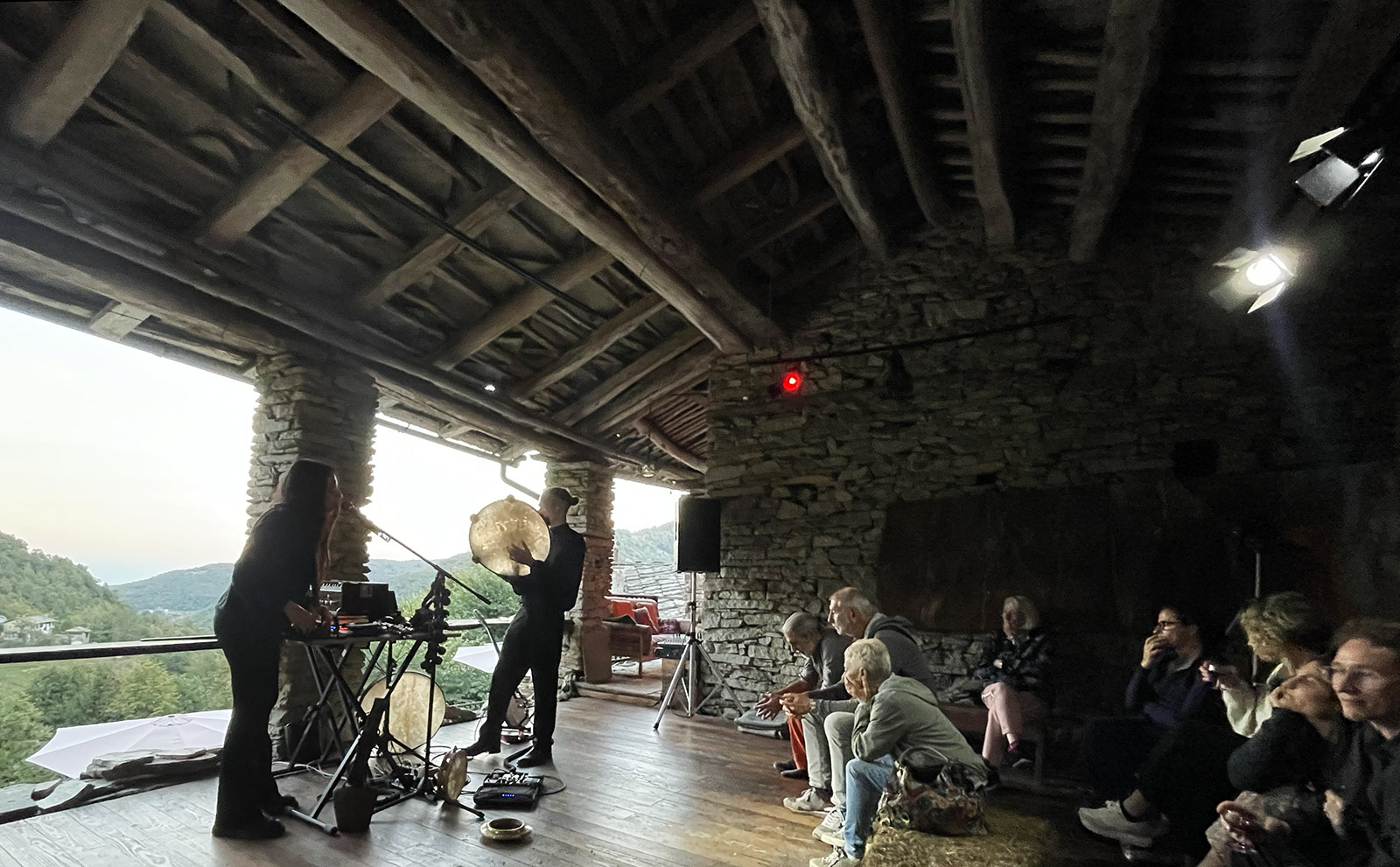 Transumanza 3 Screening of The Witness Trauma by Taya Zubova at Stone Oven House